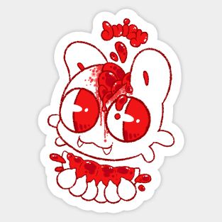 juicy cat Sticker